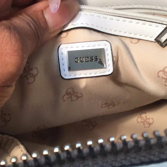 NWOT Guess 1981 White Backpack main image 6